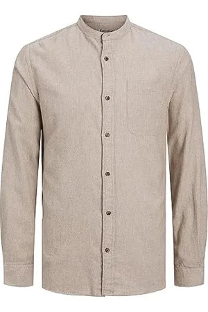 JACK & JONES JJEBAND Melange Shirt LS SN