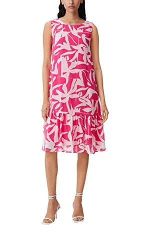 Comma, Damen 60.2.61.20.200.2132519 Kleid, , 34