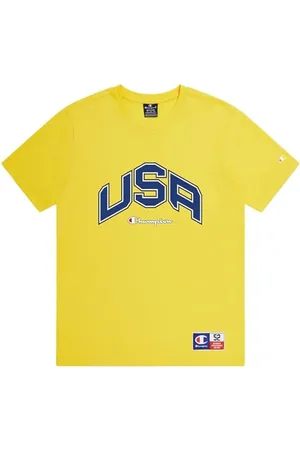 Champion Herren Legacy Retro Sport-USA S/S Crewneck T-Shirt, , Large