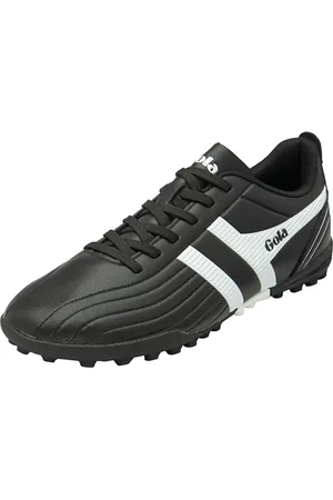 Gola Herren Super Cobra Turf Fußballschuh, schwarz/weiß, 44.5 EU