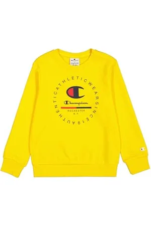 Champion Jungen Legacy Graphic Shop B (306838) -Ultra-Light Soft Compact Powerblend Fleece Crewneck Hoodie, , 3-4 Years