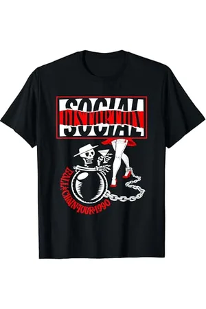 Social Distortion Offizielle Ball und Kette T-Shirt