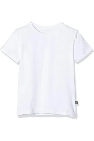 Minymo Jungen 2er Pack T-Shirt, (Weiss 110), (Herstellergröße: 128)