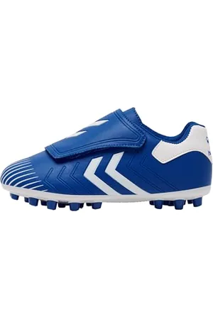Hummel HATTRICK MG JR Football Shoe, Blue, 38 EU