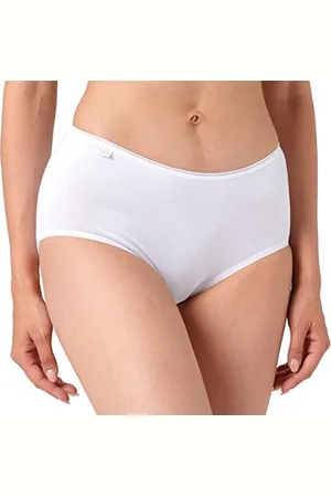 Sloggi Damen 24/7 Cotton Midi Slip, White, 38