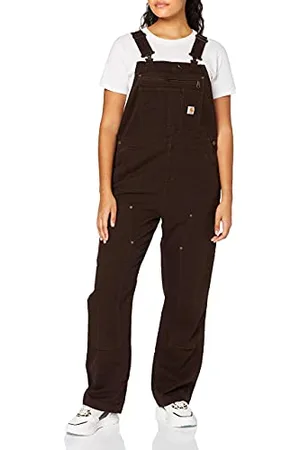 Carhartt Damen Rugged Flex® Canvas-Latzhose, , L