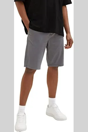 TOM TAILOR Herren Slim Chino Bermuda Shorts mit Stretch