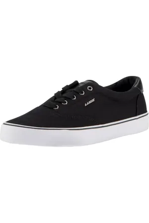 Lugz Herren Flip Turnschuh, schwarz/weiß, 43 EU