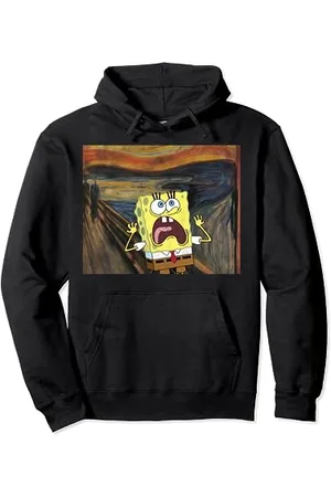 Spongebob SpongeBob Schwammkopf Der Schrei der Natur Kunst Pullover Hoodie