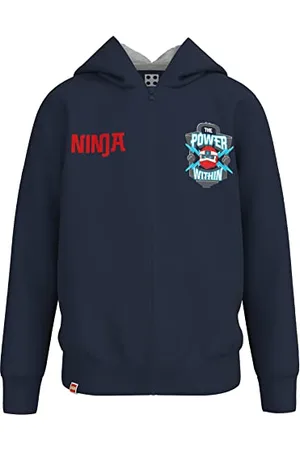 LEGO Wear Ninjago Jungen Full Zip Sweatjacke mit Kapuze Hoodie M12010572
