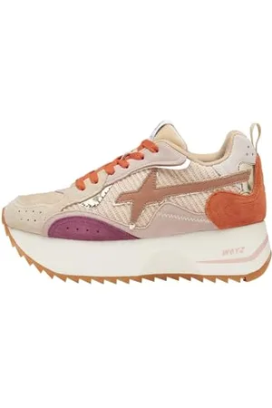 W6YZ Sneakers aus technischem Gewebe und Veloursleder, 40