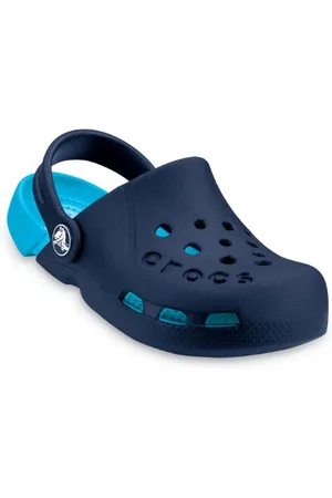 Crocs Electro Kids, Unisex - Kinder Clogs, Blau (Navy/Electric Blue), 19/20 EU