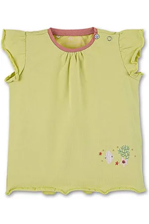 Sterntaler Mädchen T-Shirt, Kurzarm-Shirt, Alter: 9-12 Monate, Größe: 80
