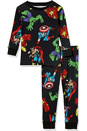 Amazon Marvel Jungen Eng Anliegende Schlafanzugsets, 2-Teilig, , 2 Jahre