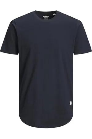 JACK & JONES Herren Rundhals T-Shirt JJENOA - Regular Fit Plussize XXL-8XL, Größe:6XL, Farbe: 12184933