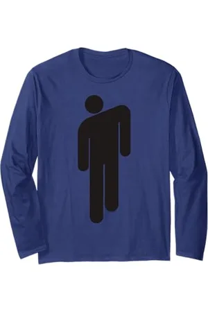 Billie Eilish Male Icons Music by Rock Off Langarmshirt