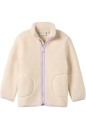 TOM TAILOR Mädchen Kinder Teddyjacke mit Stehkragen, , 104/110