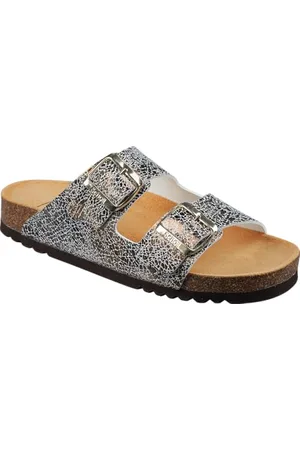 Scholl Damen Josephine Sandale, Silber/Multi, 36 EU, , 36 EU