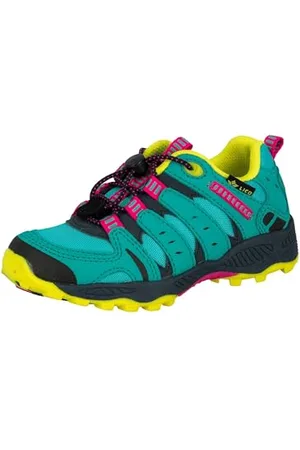 LICO Unisex Kinder Fremont Trekking-& Wanderhalbschuhe, TürkisPink Lemon, 41 EU
