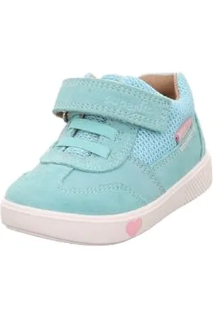Superfit SUPIES Sneaker, Hellgrün/Rosa 7500, 27 EU