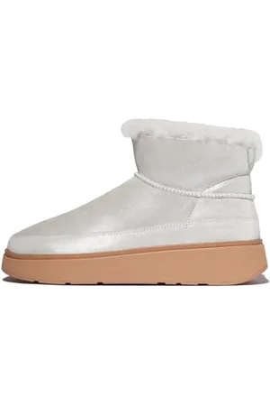 FitFlop Damen Gen-ff Ultra-Mini Lammfell mit D-Gesicht Stiefel, , 39 EU