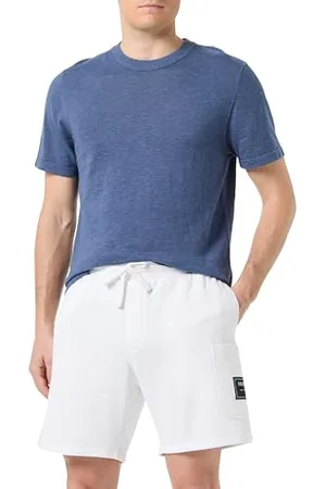 Tommy Hilfiger Herren Sweatshorts Flag Logo Badge Kurz, , L