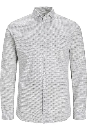 JACK & JONES Herren Jprblablackpool Stretch Shirt Ls Aw23 Sn Poloshirt 12237914 , ,XXL