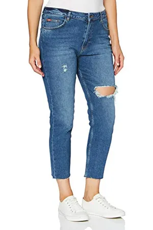 Lee Damen Holly Cropped Straight Fit Jeans, , W30/L29