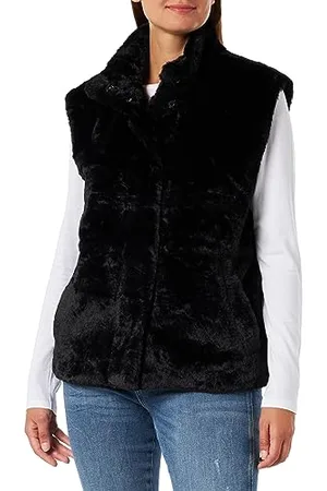VERO MODA VMSONJAPOPPY Faux FUR Waistcoat BOOS