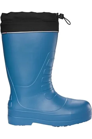 Viking Unisex Norse Tall Snow Boot, Denim/Black, 39 EU