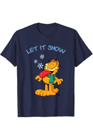 Garfield Let It Snow Weihnachten T-Shirt