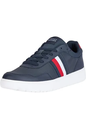 Tommy Hilfiger TH BASKET CORE LITE Mittelhoher Schnitt (Schuhe) Herren, Blau (Desert Sky), 40 EU