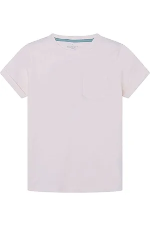 Hackett Jungen Pocket Tee T-Shirt, White, 11 Years