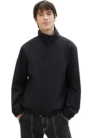 TOM TAILOR Herren Windbreaker Blouson Jacke mit Stehkragen, , XL