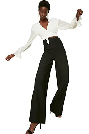 Trendyol Damen High Waist Wide Leg Pants, , 38 EU