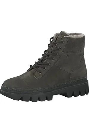 QS by s.Oliver Winterstiefel 5-5-26226-29 Grün Red Label