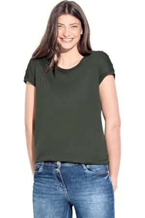 CECIL Damen B321291 Dekoratives T-Shirt, , S