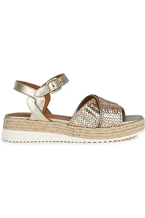 Geox Damen D EOLIE Espadrille Wedge Sandal, , 38 EU