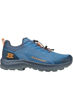 Garmont Herren 9.81 Pulse Sneaker, Coronet Blue/Persimmon ORANGE, 42 EU