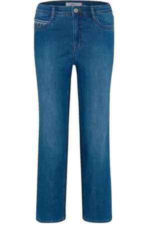 Brax Damen Style Mary C Ultralight Denim 5-Pocket Capri, ,32W / 32L