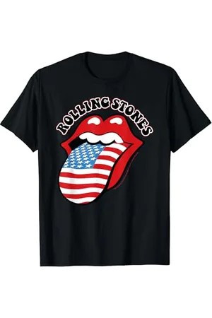 The Rolling Stones Rolling Stones Offizielle Vintage US-Zunge T-Shirt