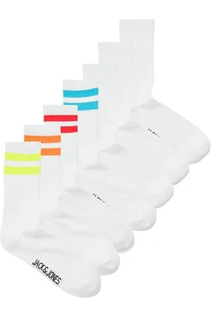 JACK & JONES JACELI STRIPES TENNIS SOCK 7 PACK