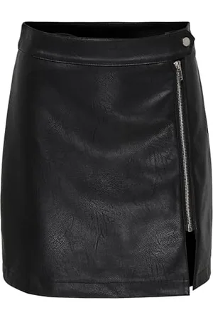 ONLY ONLMANILLA Faux Leather Skirt OTW