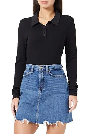 7 for all Mankind Damen Jsmic100 Skirt, , 28 EU