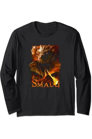 Warner Bros. Hobbit Smaug Smolder Langarmshirt
