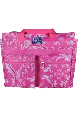 AQUA DI MARE Strandtasche Rib-Stop quadratisch gemustert 100% PL 22902 Fuchsia, , Zeitgenössisch