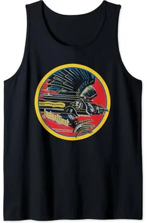Judas Priest Screaming For Vengeance Circle Vintage Tank Top