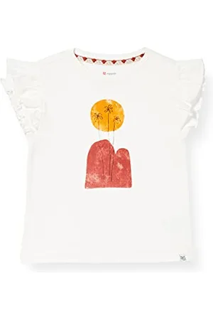 Noppies Mädchen G Tee SS Lotherton T-Shirt, Snow White-P098, 110