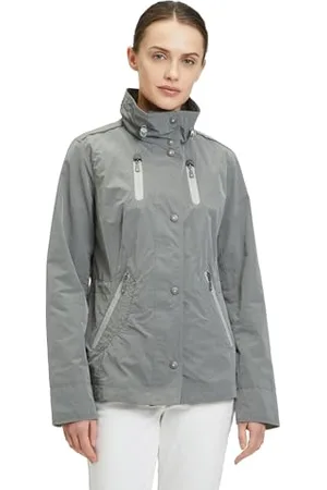 gil-bret Damen Jacke Popeline, Silber, 36