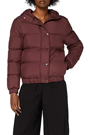 Urban classics Damen Ladies Hooded Puffer Jacket Jacke, , XL